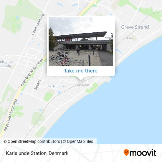 Karlslunde Station map