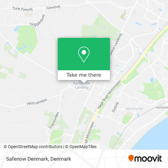 Safenow Denmark map