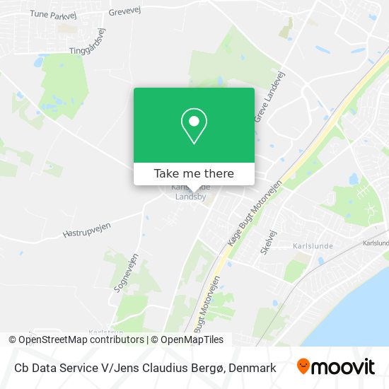Cb Data Service V / Jens Claudius Bergø map