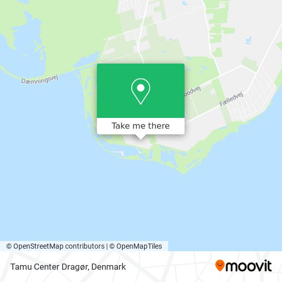 Tamu Center Dragør map