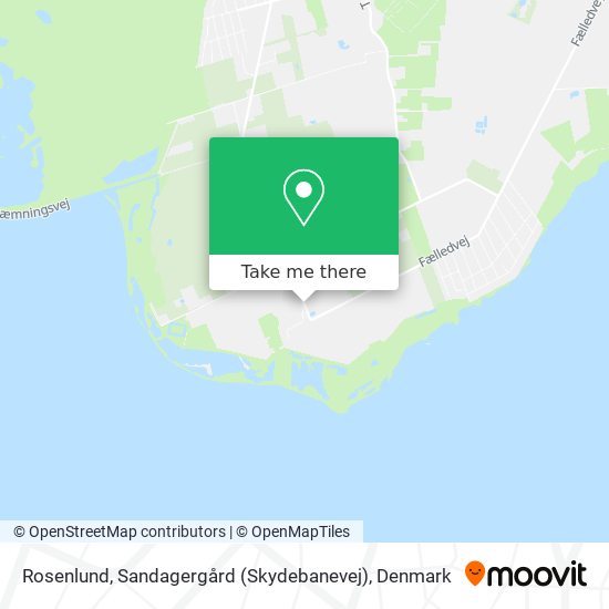 Rosenlund, Sandagergård (Skydebanevej) map