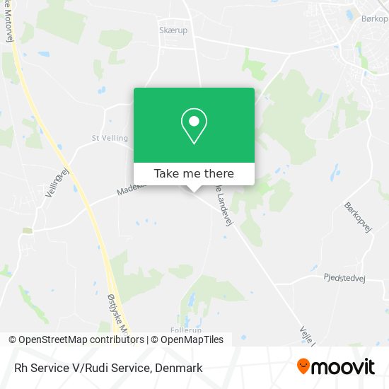 Rh Service V/Rudi Service map