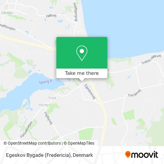 Egeskov Bygade (Fredericia) map