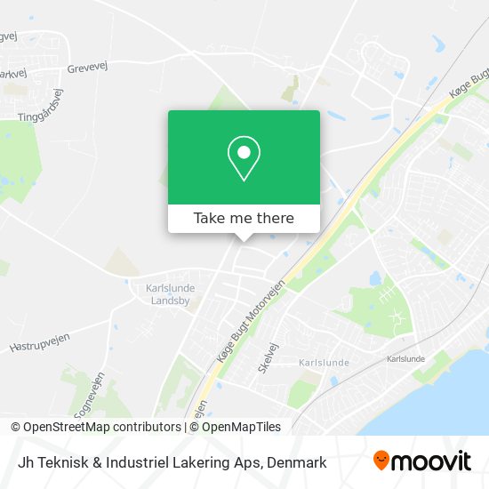 Jh Teknisk & Industriel Lakering Aps map