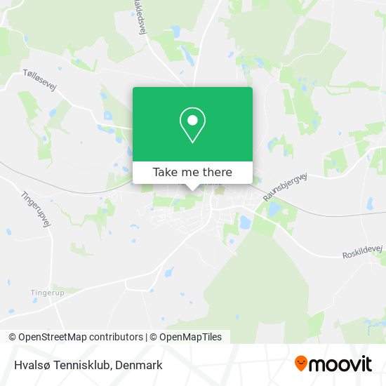 Hvalsø Tennisklub map