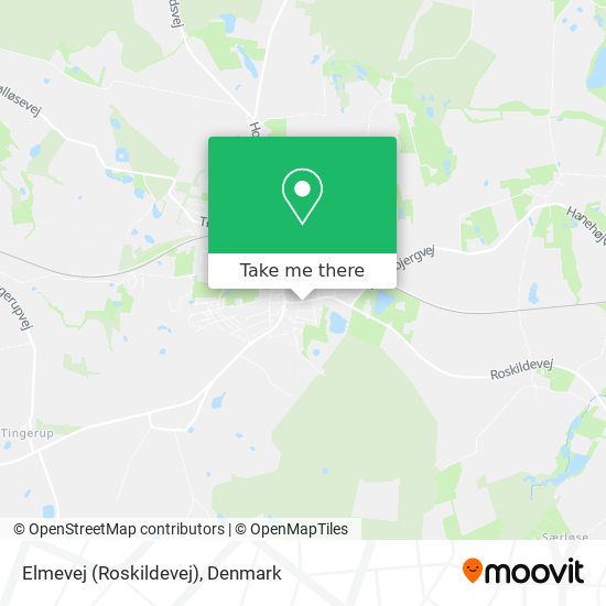 Elmevej (Roskildevej) map