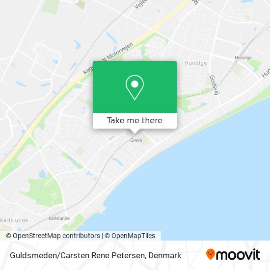 Guldsmeden / Carsten Rene Petersen map