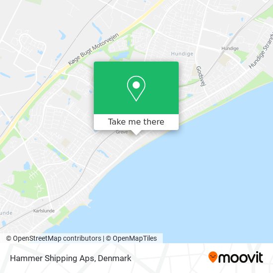 Hammer Shipping Aps map