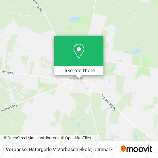 Vorbasse, Østergade V Vorbasse Skole map