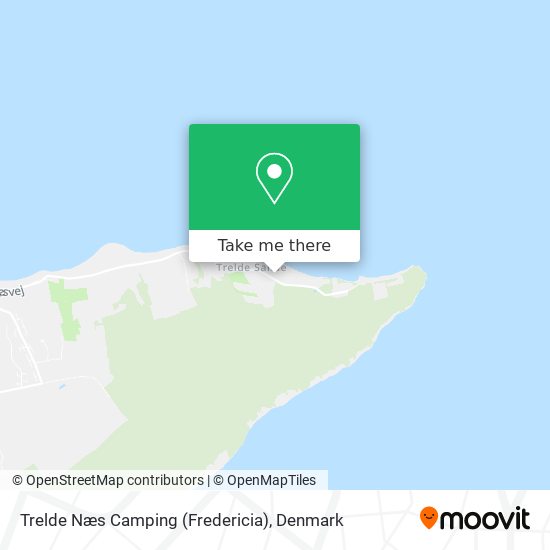 Trelde Næs Camping (Fredericia) map