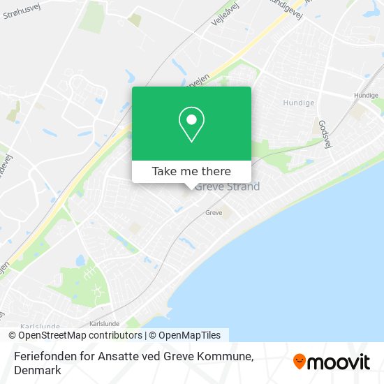 Feriefonden for Ansatte ved Greve Kommune map