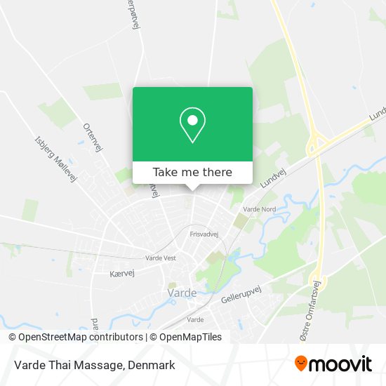 Varde Thai Massage map