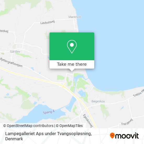 Lampegalleriet Aps under Tvangsopløsning map