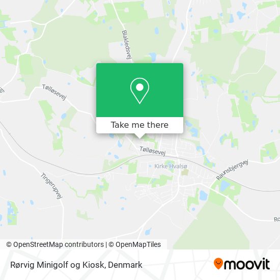 Rørvig Minigolf og Kiosk map