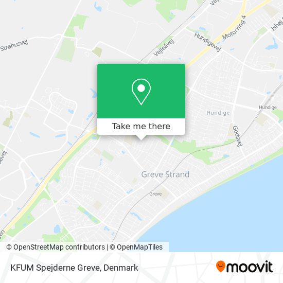 KFUM Spejderne Greve map