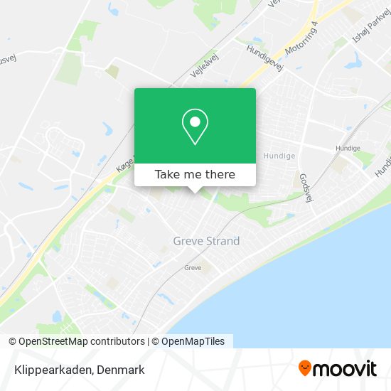 Klippearkaden map