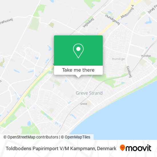 Toldbodens Papirimport V / M Kampmann map