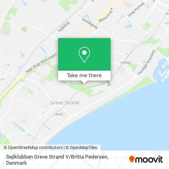 Sejlklubben Greve Strand V / Britta Pedersen map