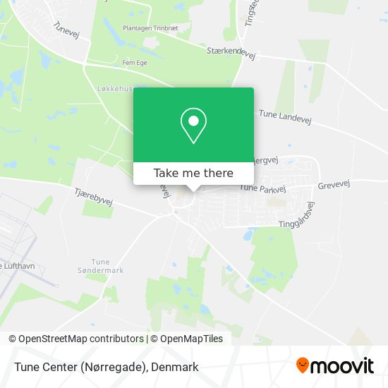 Tune Center (Nørregade) map