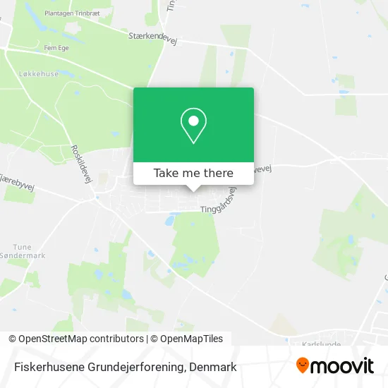 Fiskerhusene Grundejerforening map