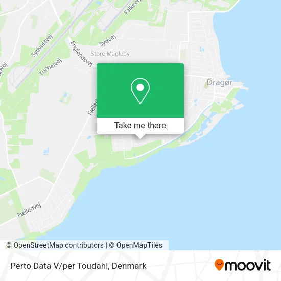 Perto Data V/per Toudahl map