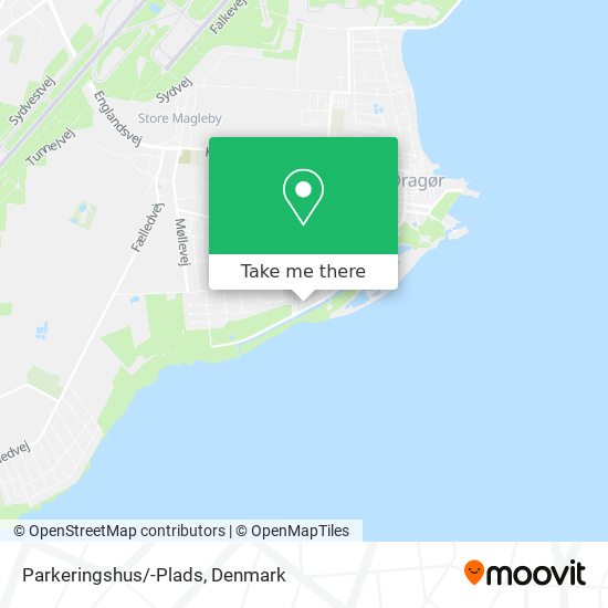 Parkeringshus/-Plads map