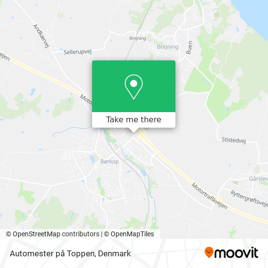 Automester på Toppen map