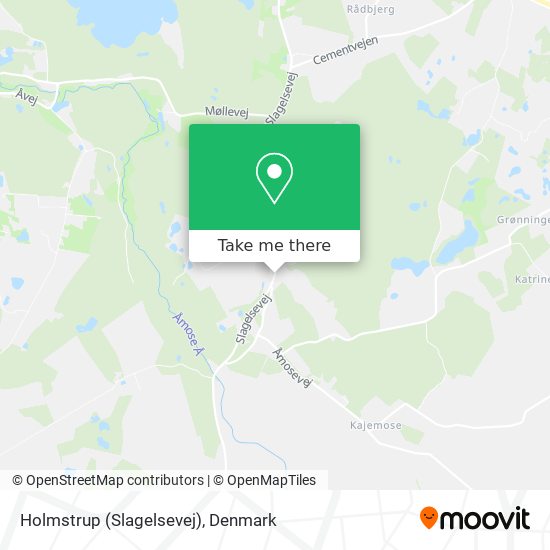 Holmstrup (Slagelsevej) map