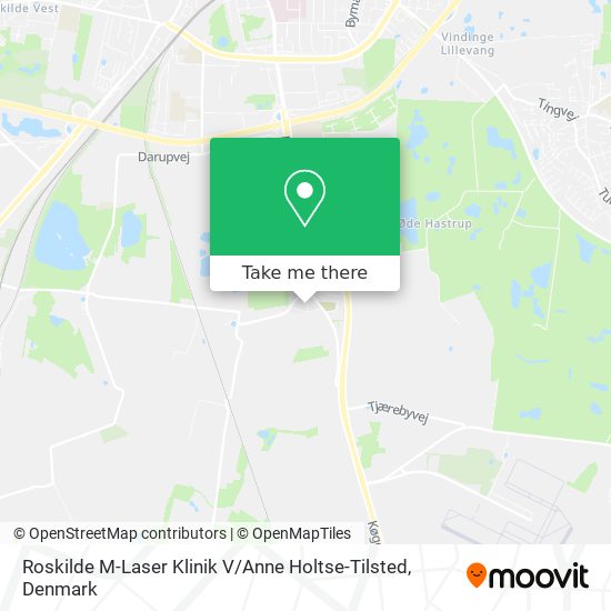 Roskilde M-Laser Klinik V / Anne Holtse-Tilsted map