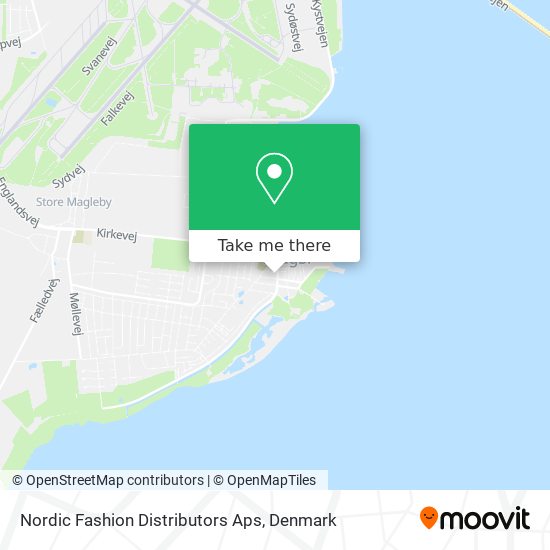 Nordic Fashion Distributors Aps map