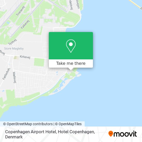 Copenhagen Airport Hotel, Hotel Copenhagen map
