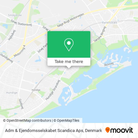 Adm & Ejendomsselskabet Scandica Aps map