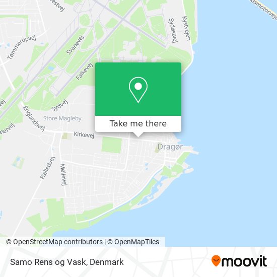 Samo Rens og Vask map