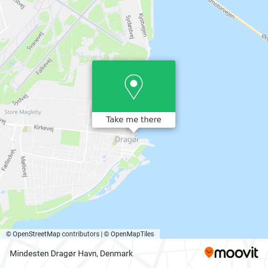 Mindesten Dragør Havn map