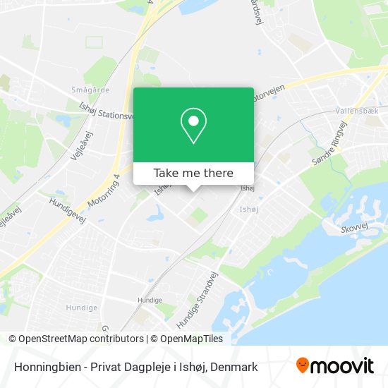 Honningbien - Privat Dagpleje i Ishøj map