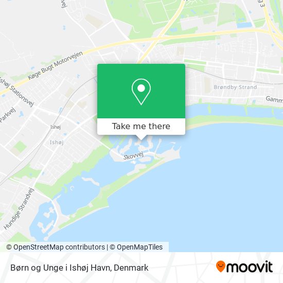 Børn og Unge i Ishøj Havn map