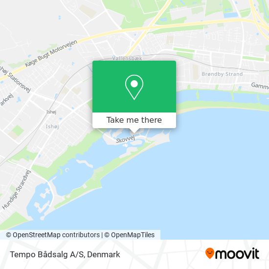 Tempo Bådsalg A/S map