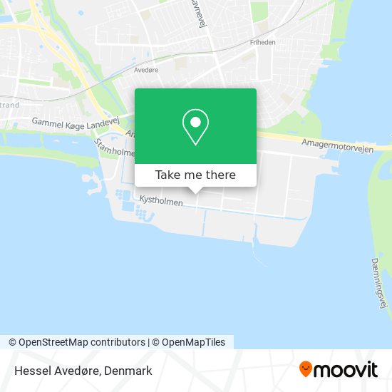 Hessel Avedøre map
