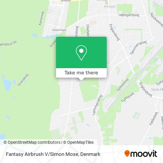 Fantasy Airbrush V/Simon Mose map