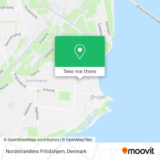 Nordstrandens Fritidshjem map