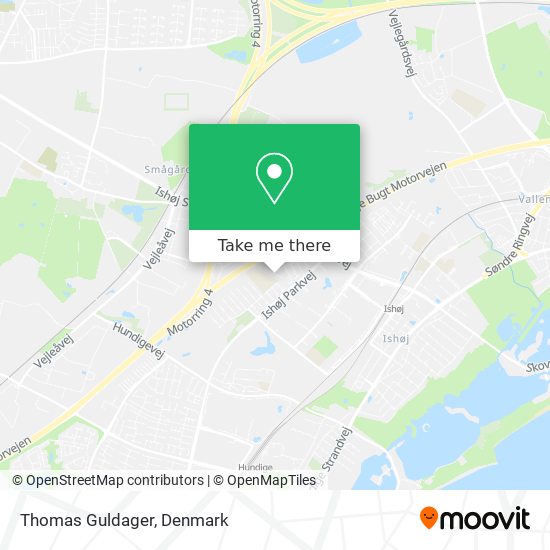 Thomas Guldager map