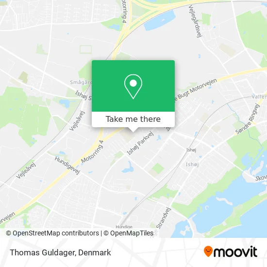 Thomas Guldager map