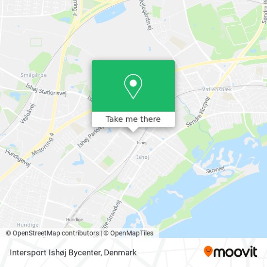 Intersport Ishøj Bycenter map
