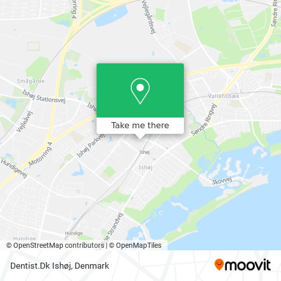 Dentist.Dk Ishøj map