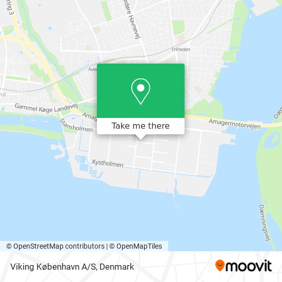 Viking København A/S map