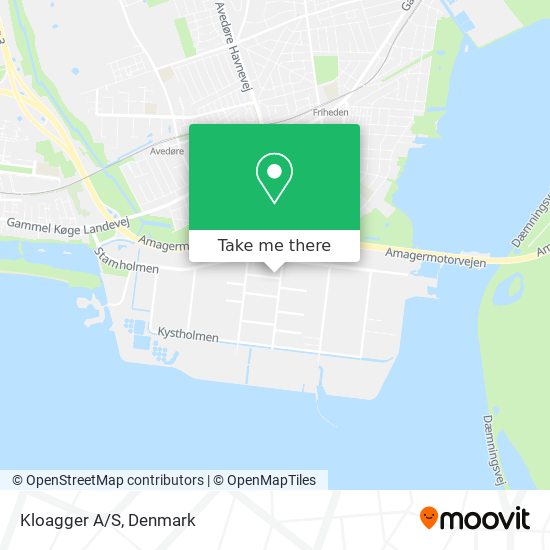 Kloagger A/S map