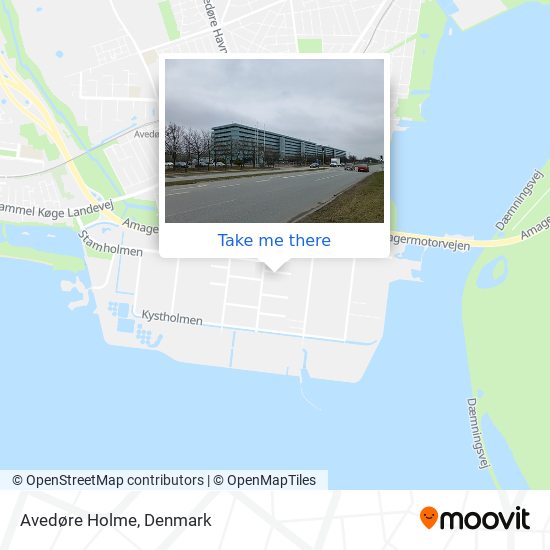 Avedøre Holme map