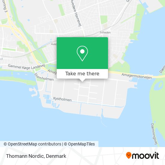 Thomann Nordic map