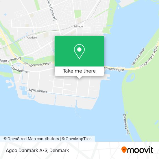 Agco Danmark A/S map