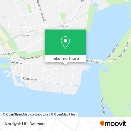 Nordjysk Lift map